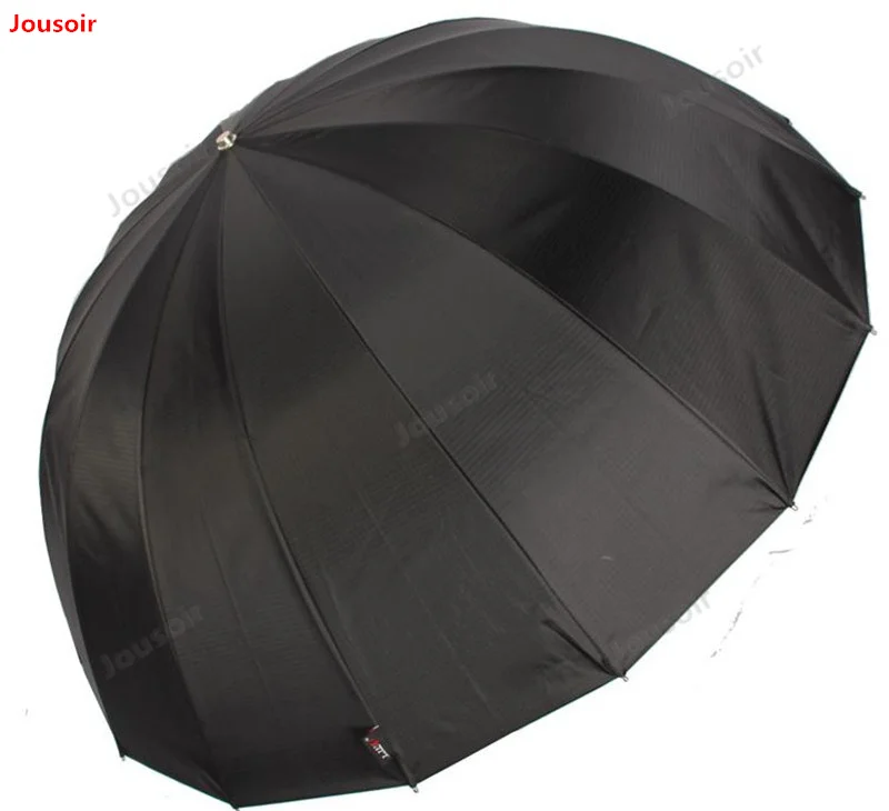 165CM deep mouth reflective umbrella Black silver reflection soft light photography parabolic umbrella 16 fiber ribs CD05 T03