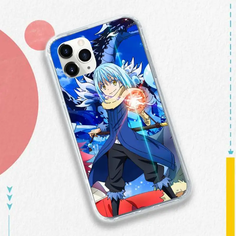 

Cute girl Rimuru Tempest Anime Phone Case for iPhone 11 12 pro XS MAX 8 7 6 6S Plus X 5S SE 2020 XR