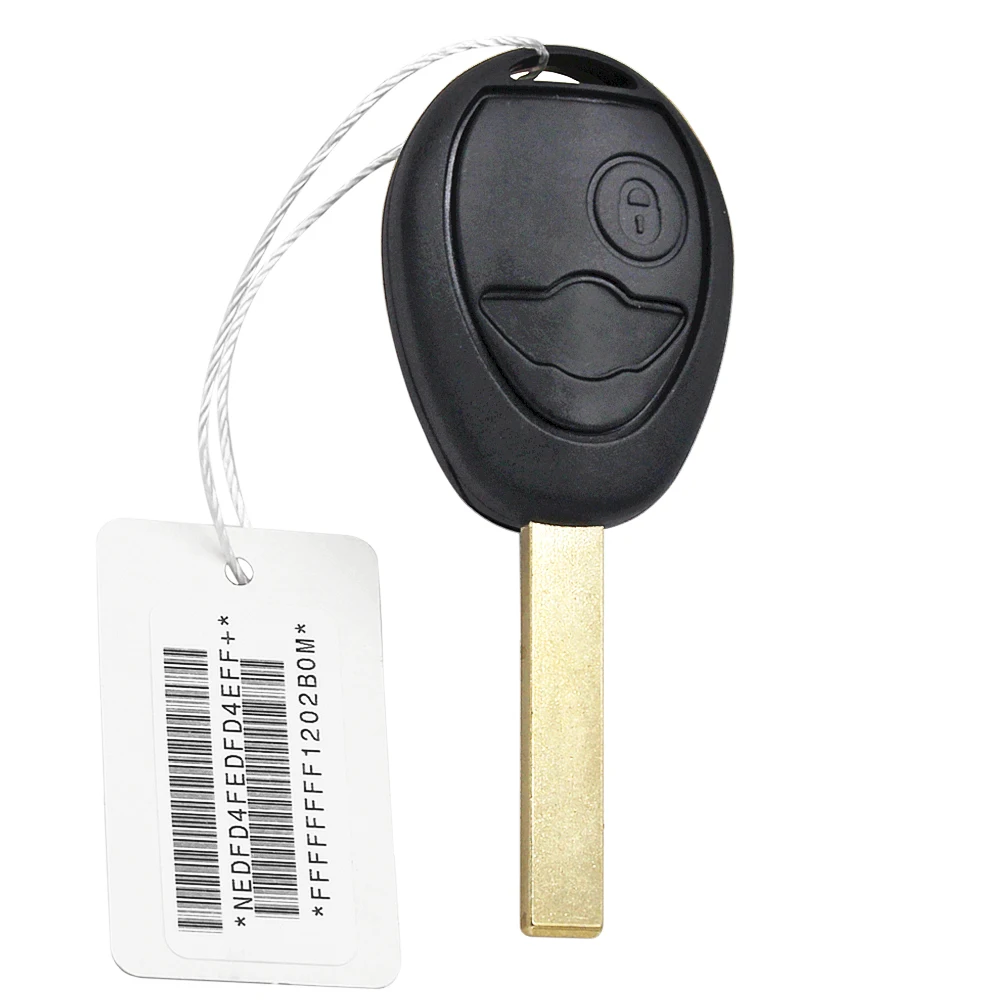 2 кнопочный OEM ключ с дистанционным управлением 433 МГц чип ID73 для BMW Mini Cooper Rover 75 2002