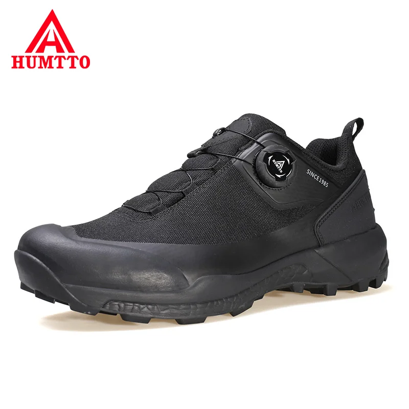 HUMTTO Waterproof Hiking Shoes for Men Mountain Mens Sneakers Camping Trekking Boots Climbing Sport Safety Man Tactical Shoes