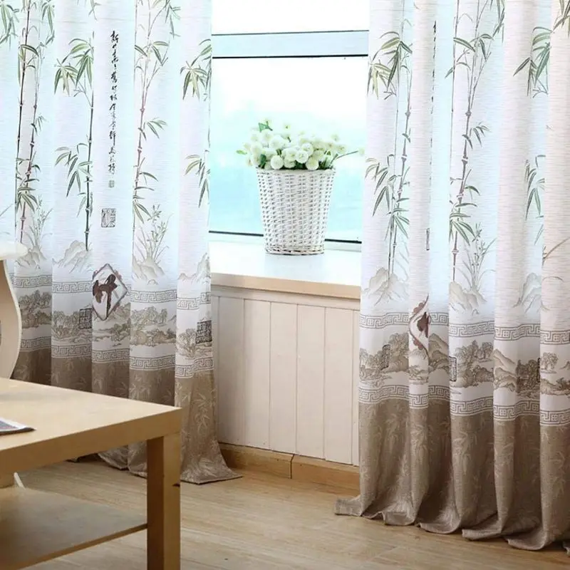 Шторы для гостиной современный дизайн полузатемненные шторы спальни 200x100 см