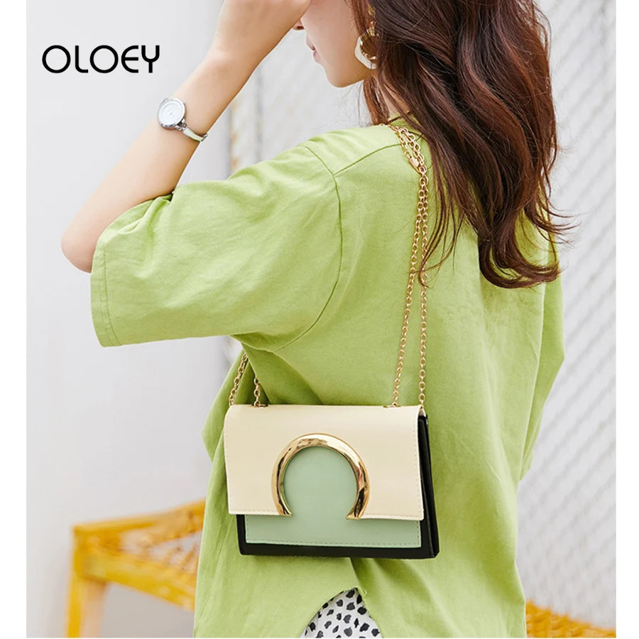 Модная женская сумка через плечо с цепочкой новинка 2020 сумка-сэтчел повседневные