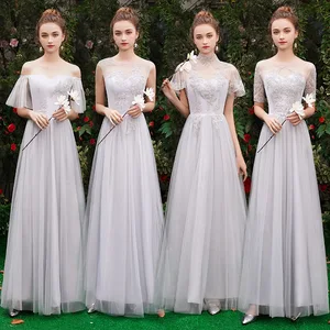 Bridesmaid Dresses For Wedding Party Women Long Dress Elegant Gala Gowns Pink Lace Chiffon Dress A Line Bridesmaids Dress Pink Bridesmaid Dresses For Wedding Party Women Long Dress Elegant Gala Gowns Pink Lace Chiffon Dress A Line Bridesmaids Dress Pink