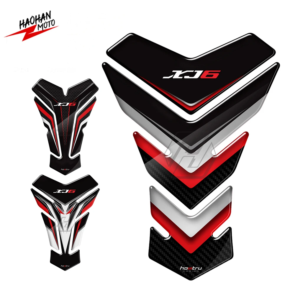 Для Yamaha XJ6 ABS/Diversion Tankpad 3D резиновая мотоциклетная Защитная Наклейка|Наклейки и