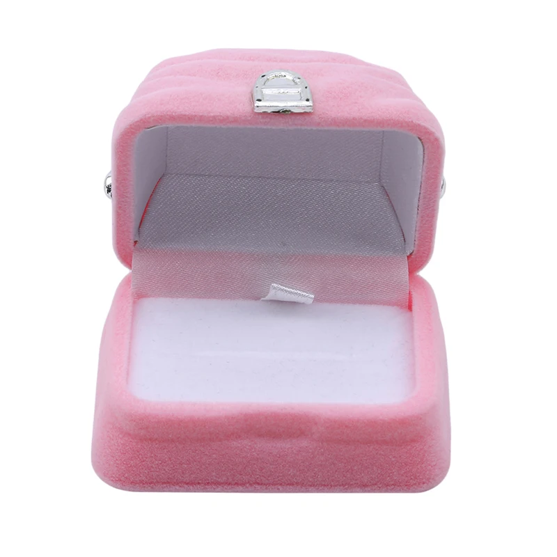 Розовый/фиолетовый цвет креативный стиль милая сумка коробка для ювелирных