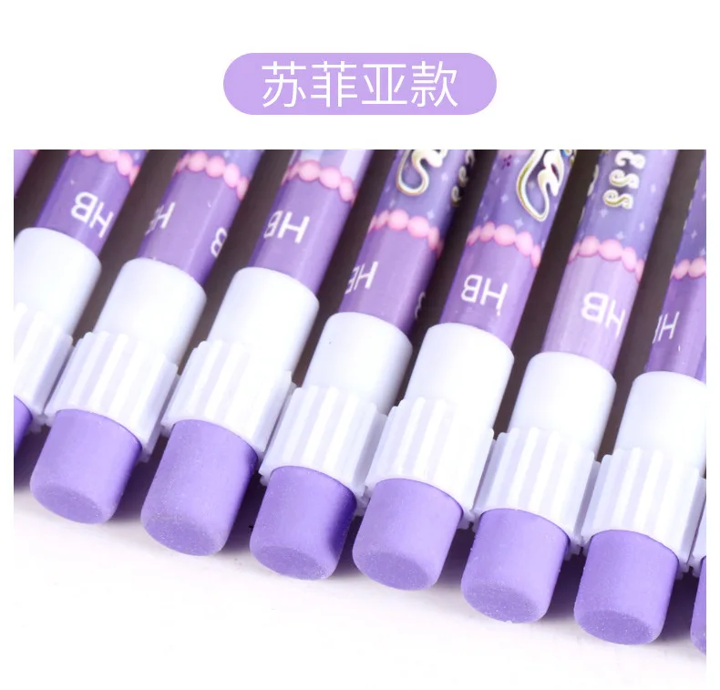 30 шт. с изображением мультипликационных персонажей для детей карандаши ластиком