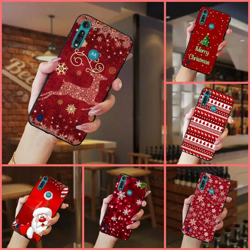 

Cartoon Merry Christmas Phone Case For Xiaomi Redmi note 7 8 9 t max3 s 10 pro lite cover funda coque shell