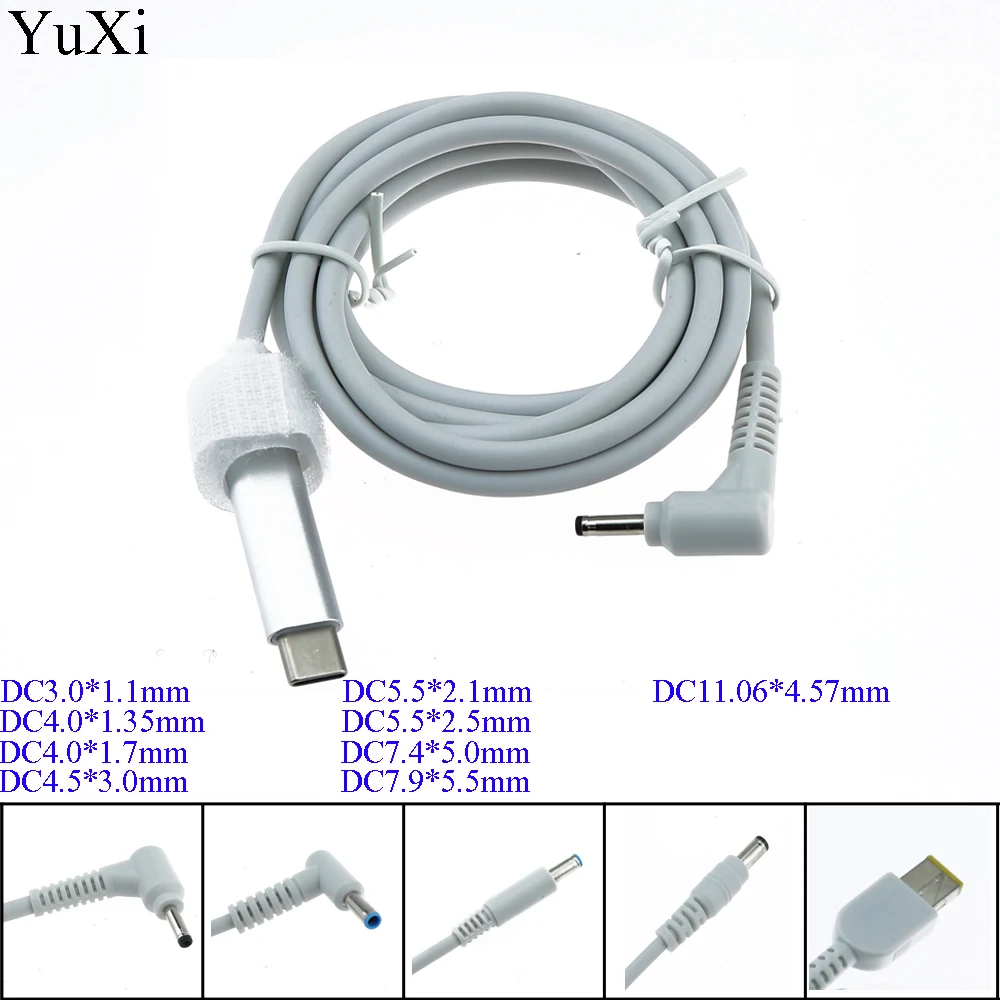 USB Type C 4 0x1 7 9x5 5 4x5 0 3 1 35 5x2 мм штекер переходник DC PD зарядный кабель шнур для