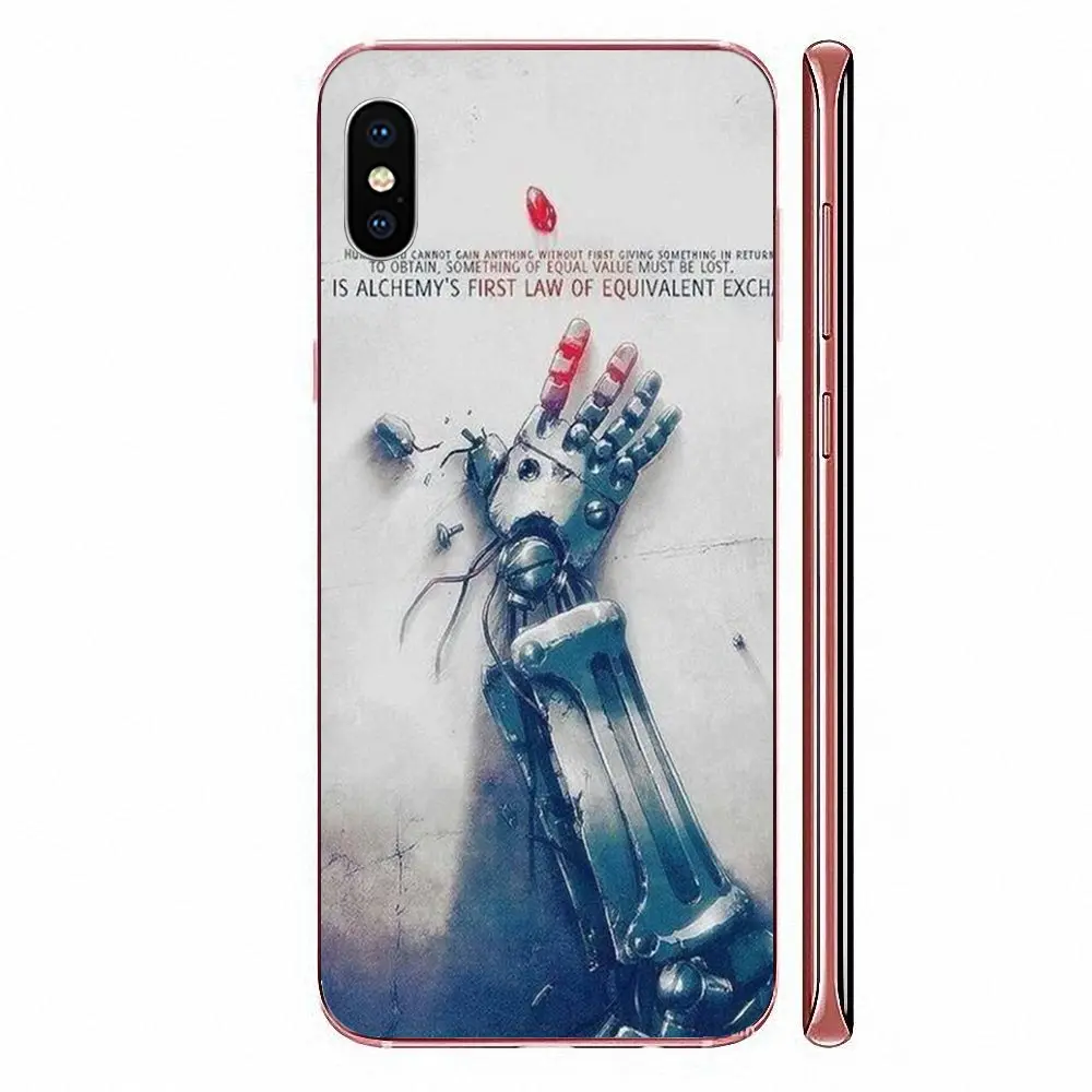 Jp Fullmetal Alchemist Fma Logo для Samsung Galaxy Note 5 8 9 S3 S4 S5 S6 S7 S8 S9 S10 5G mini Edge Plus Lite чехлы из ТПУ |