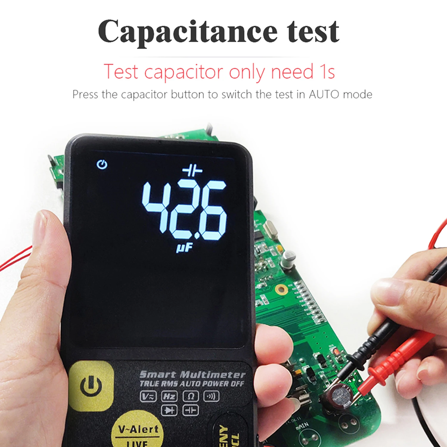 Интеллектуальный Автоматический цифровой мультиметр MAXRIENY ADMS9CL 3 5 дюйма EBTN