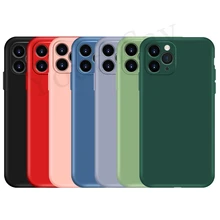 For iPhone13 Mini Case Liquid Silicone Shockproof Soft Protective Cover For iPhone 13 Case for iphone 13 Pro iphone 13 Pro Max