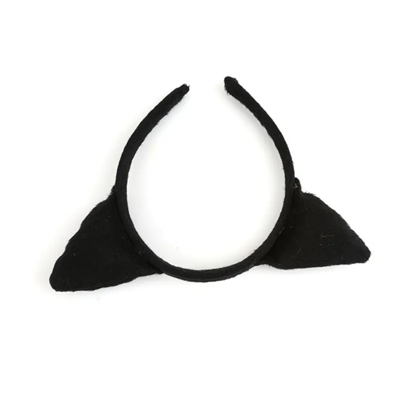 3 шт./компл. повязка на голову с ушками и хвостом собаки головной убор галстуком