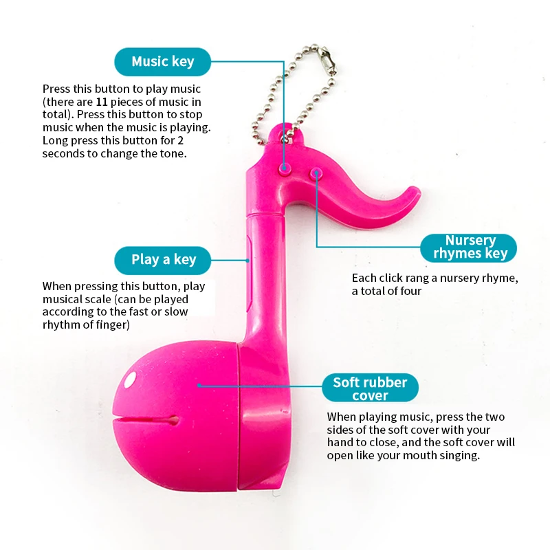 

Otamatone Organ Musical Melody Toy Intelligence Otamatone Electronic Musical Tadpole Instrument Electronic Baby Education Toy