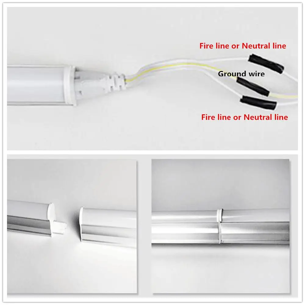 HiMISS AC220-240V 30 см светодиодный светильник T5 интегрированный флуоресцентный