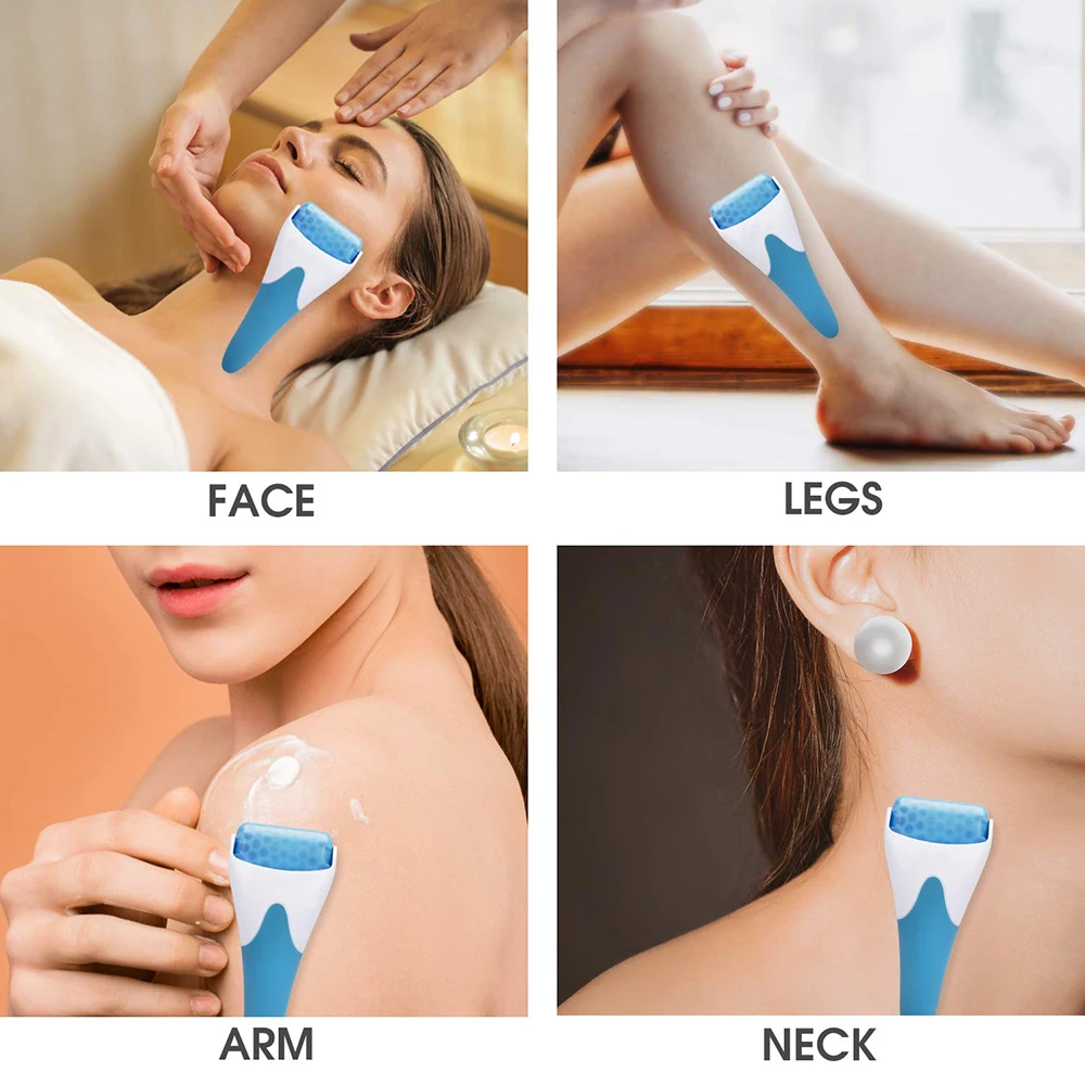 

New Face Cool Ice Roller Massager Skin Lifting Tools Anti-wrinkles Face Lift Massage Pain Relief Face Lifting Skin Care Tools