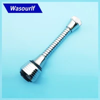 wasourlf adjustable 360 swivel water saving faucet hose aerator m22 adapter female thread kitchen tap sprayer accessories pipe