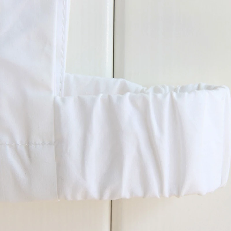 Женская рубашка с имитацией воротника черно-белая однотонная лацканами модель