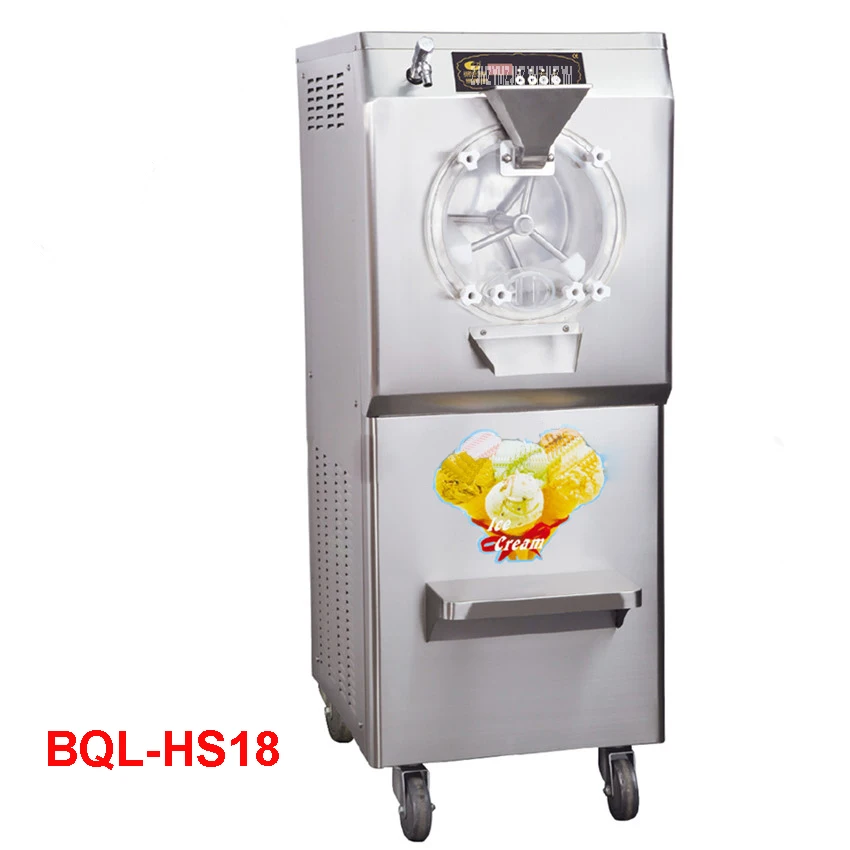 

BQL-HS18 коммерческих мороженого джелато чайник Фирменная Новинка Итальянского Мороженого Машина Нержавеющая сталь 28-35L/H 2200W 110V/220V