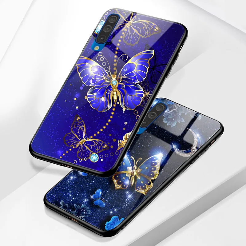 Глянцевый чехол-бампер для смартфона Samsung Galaxy J1 2016 J3 J5 J7 2017 J4 2018 Plus J6 S7/edge S8/Plus S9/Plus