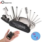 Многофункциональный мини-набор для ремонта дорожных горных велосипедов 16 в 1