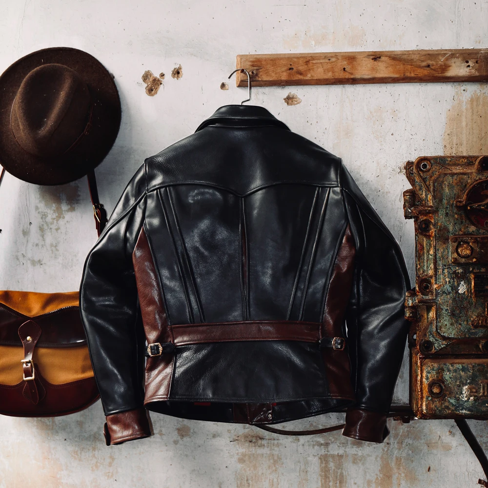 

CDJ-72 прочтите описание! Мужская куртка из натуральной бычьей кожи, азиатского размера