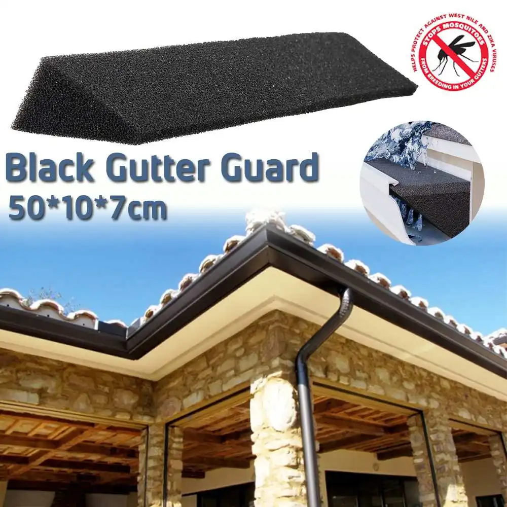 50 см губчатый треугольный фильтр для водосточных труб защитные фильтры крыши