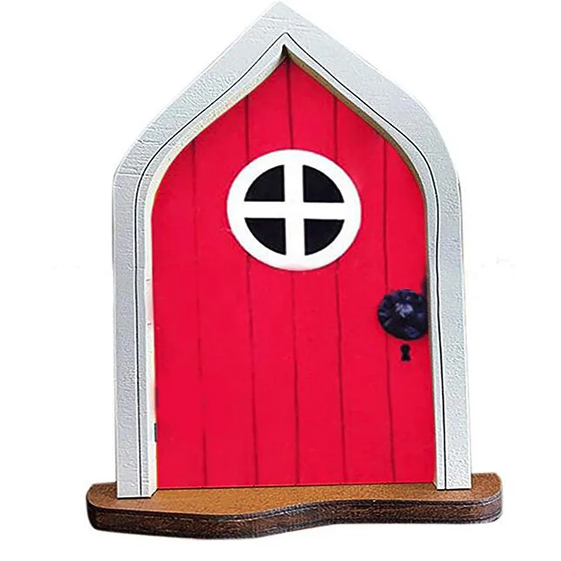 Милая миниатюрная сказочная гном Статуэтка для окон и дверей домашний двор эльф