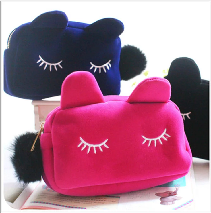 Школьные канцелярские принадлежности косметичка для макияжа сумка на молнии