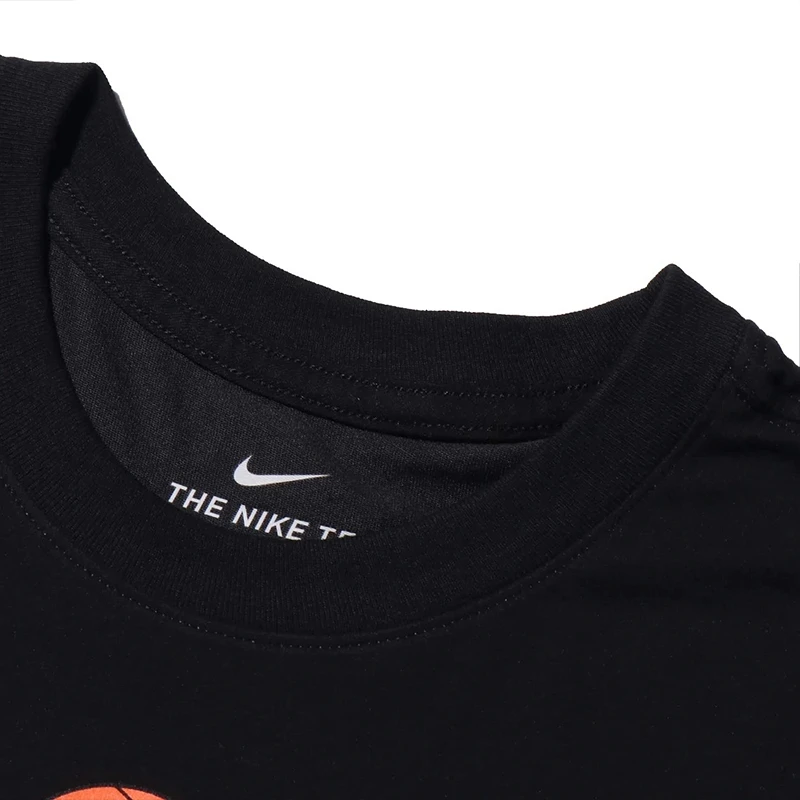 Оригинальный Новое поступление NIKE AS KI M NK сухой Тройник SPNGBOB PAT мужские футболки с
