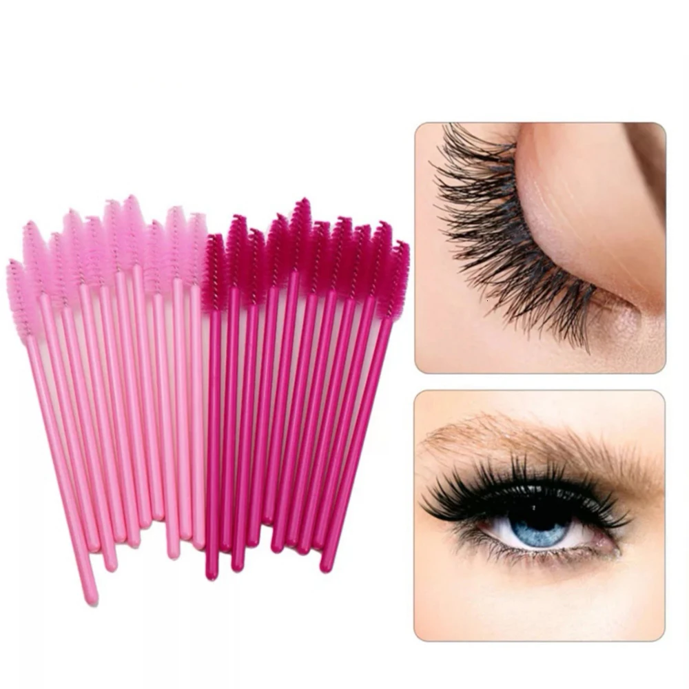 50 шт. одноразовые кисти для наращивания ресниц|Наборы инструментов макияжа| |