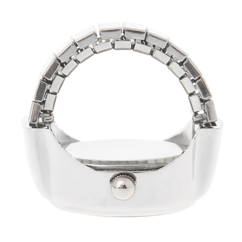 

HTTHNCF Women Dial Quartz Analog Finger Ring Watch Fish Elastic Gifts Creative Fashion