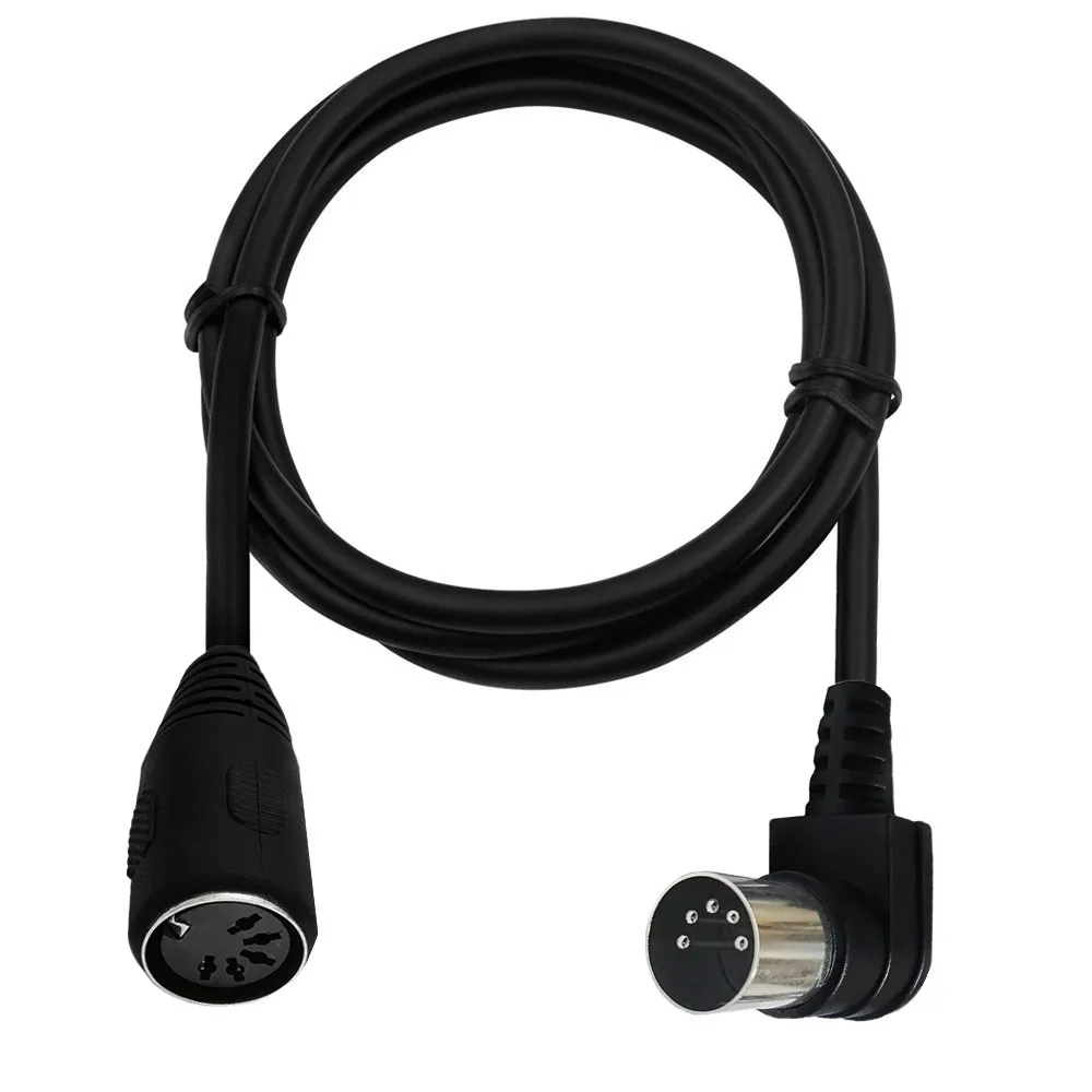 Кабель-адаптер для MIDI-клавиатуры разъем 5Pin 90 градусов | Компьютеры и офис