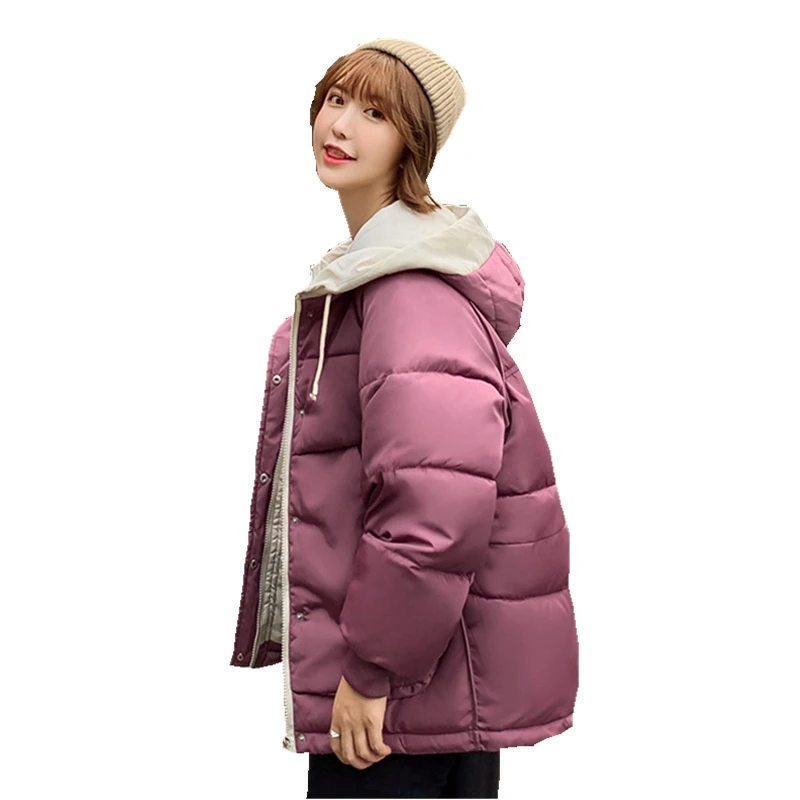 2019 Женское зимнее пальто больших размеров Толстая Повседневная Зеленая парка