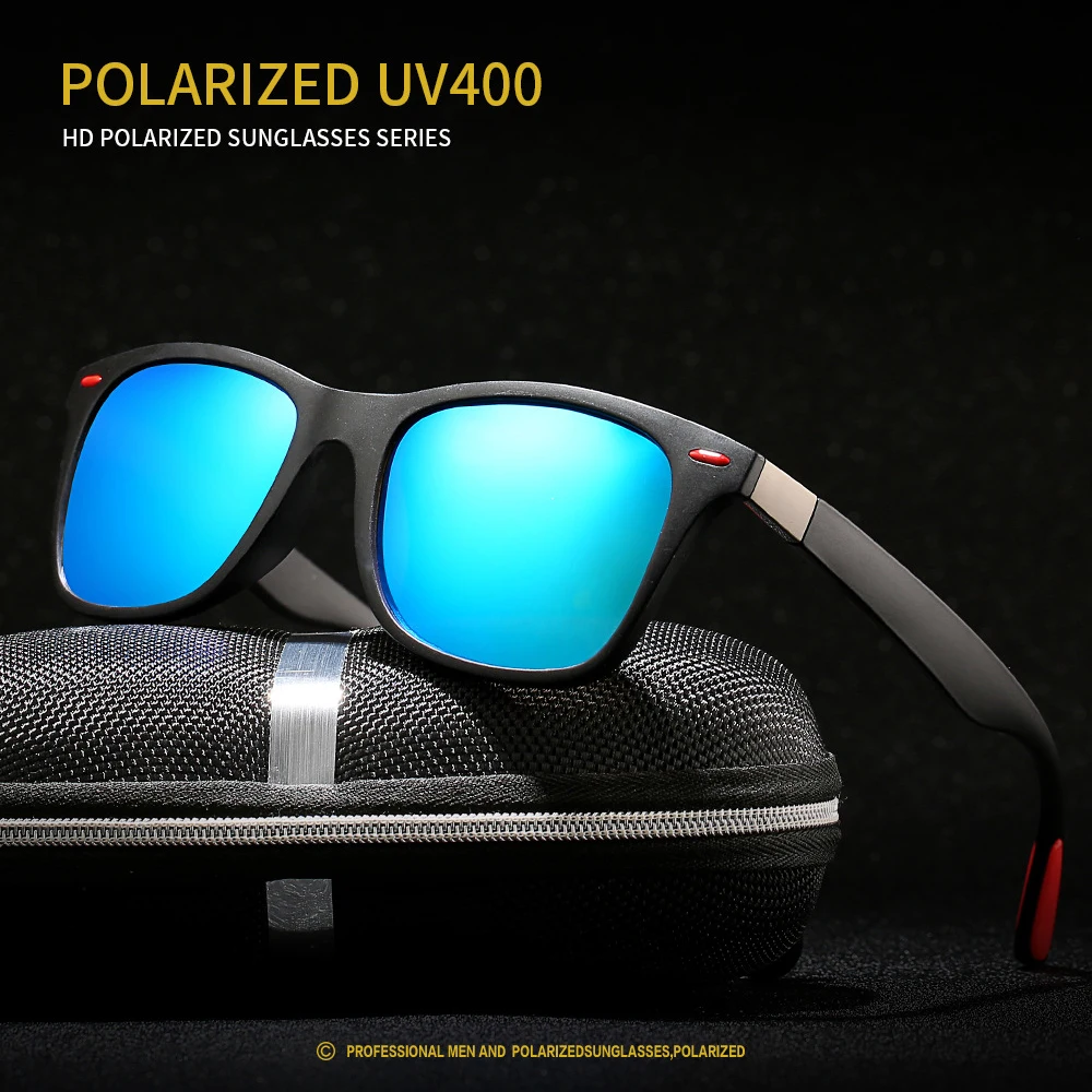 AIELBRO поляризационные мужские солнцезащитные очки для вождения велосипеда