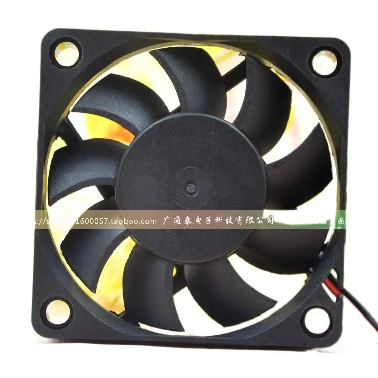 GT0612MB-15 6015 12V 0.18a 6cm 2-проводной источник питания, бесшумный охлаждающий вентилятор