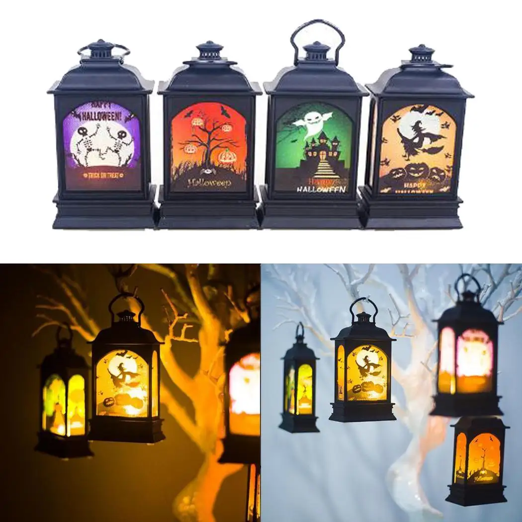 Светодиодный подвесной фонарь лампа для Хэллоуина винный праздник вечерние