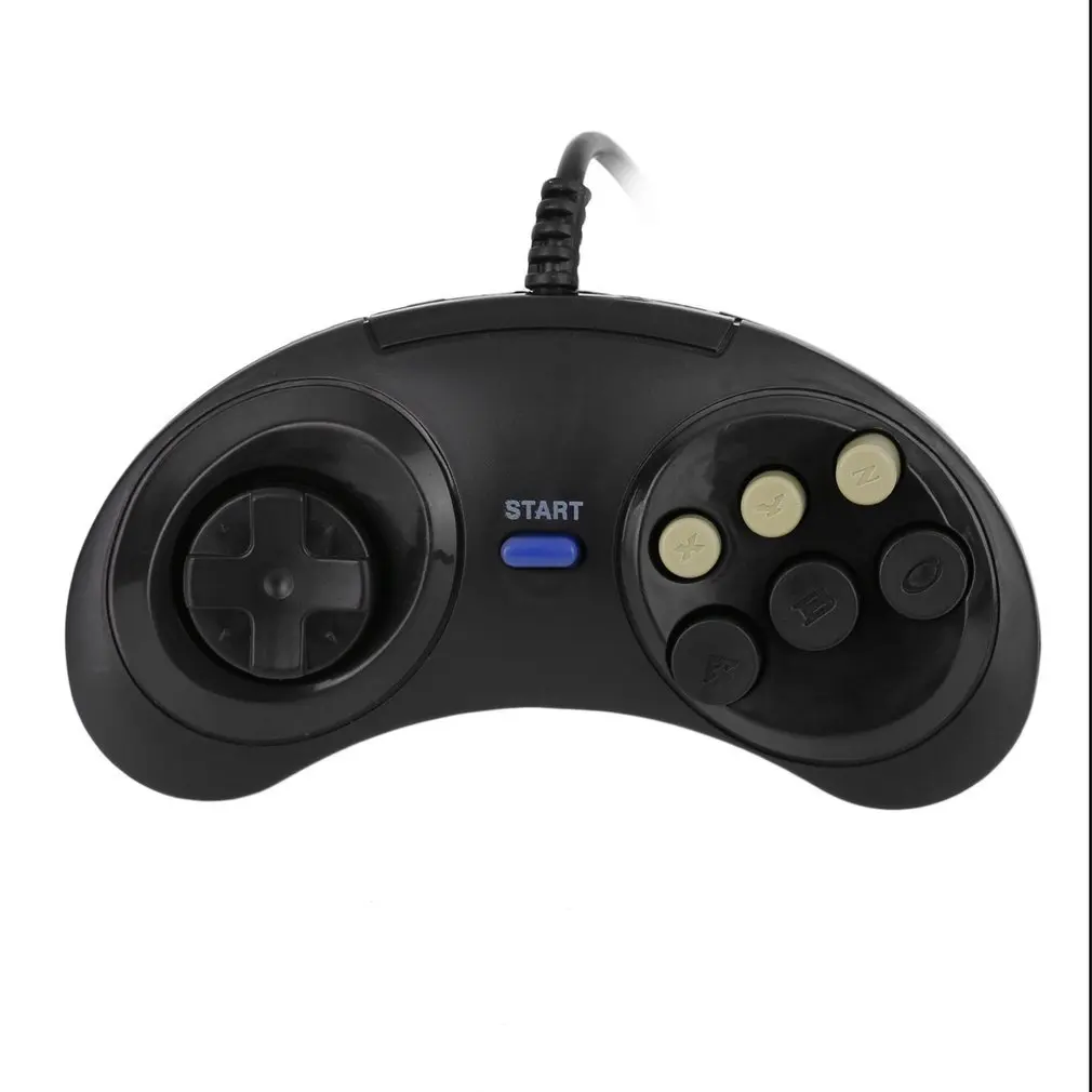 Новинка шесть кнопок игровая ручка командная площадка пластиковые аксессуары