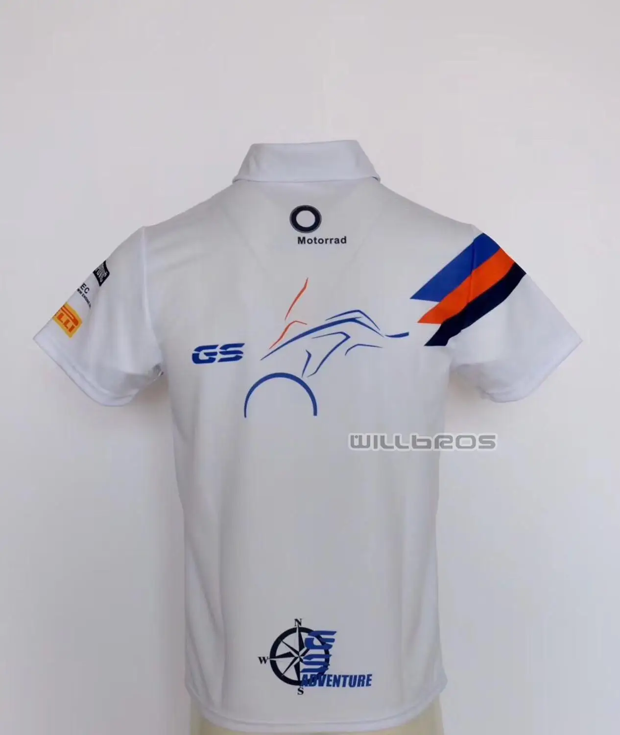 

Quick Dry Short Sleeve For BMW Motorrad Summer T-shirt Motorcycle Scooter Riding Men's Short Sleeve Polo Shirts