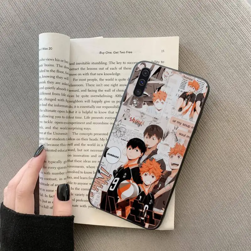 

Haikyuu anime cartoon cute Phone Case For Samsung galaxy S 7 8 9 10 20 edge A 6 10 20 30 50 51 70 note 10 plus
