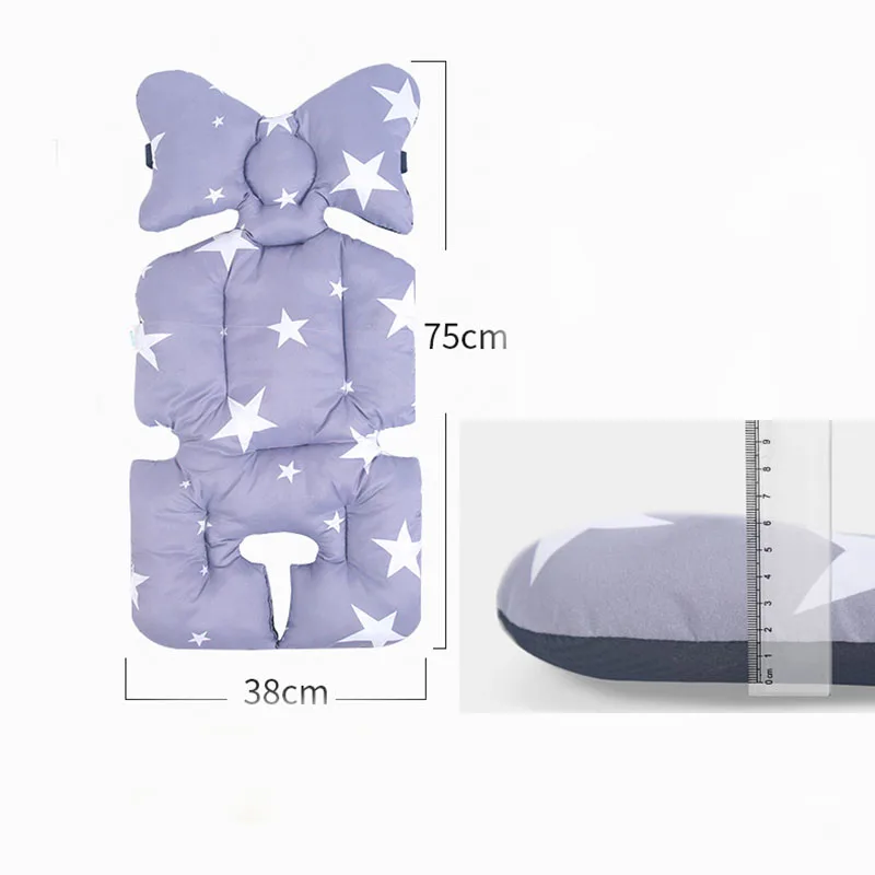 Аксессуары для детской коляски подкладка сиденья мягкая хлопковая подушка