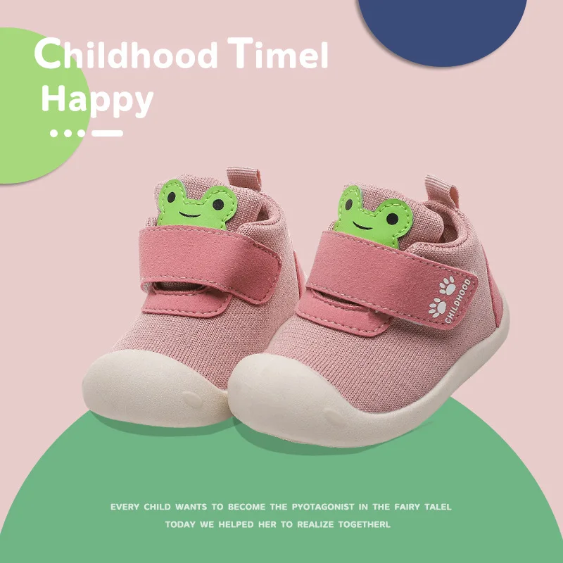 

Baby Shoes First Walkers 1-4 Years 2020 New Knitted Baby Shoe Toddler Walking Soft Sole Shoes Girls Boys Shoes Cartoon Patterned