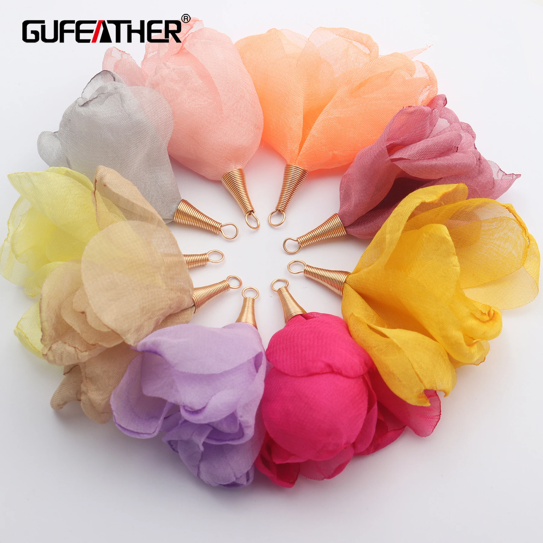 

GUFEATHER F138,jewelry accessories,jewelry making,hand made,charms,copper metal,jewelry findings,diy flower earrings,20pcs/lot