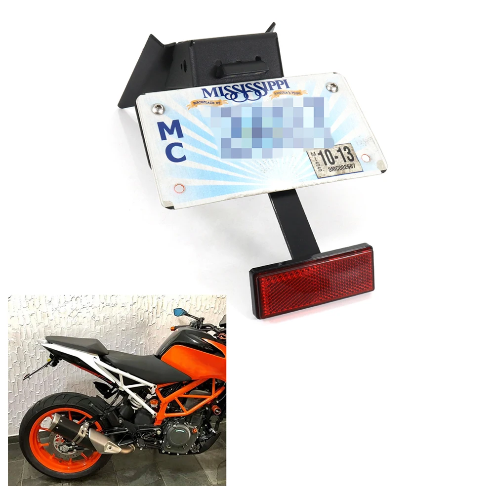 

Fender Eliminator kit Fit For KTM DUKE 125 Duke 250 Duke 390 2017-2023 Rear Tail Tidy License Number Plate Frame Holder Bracket