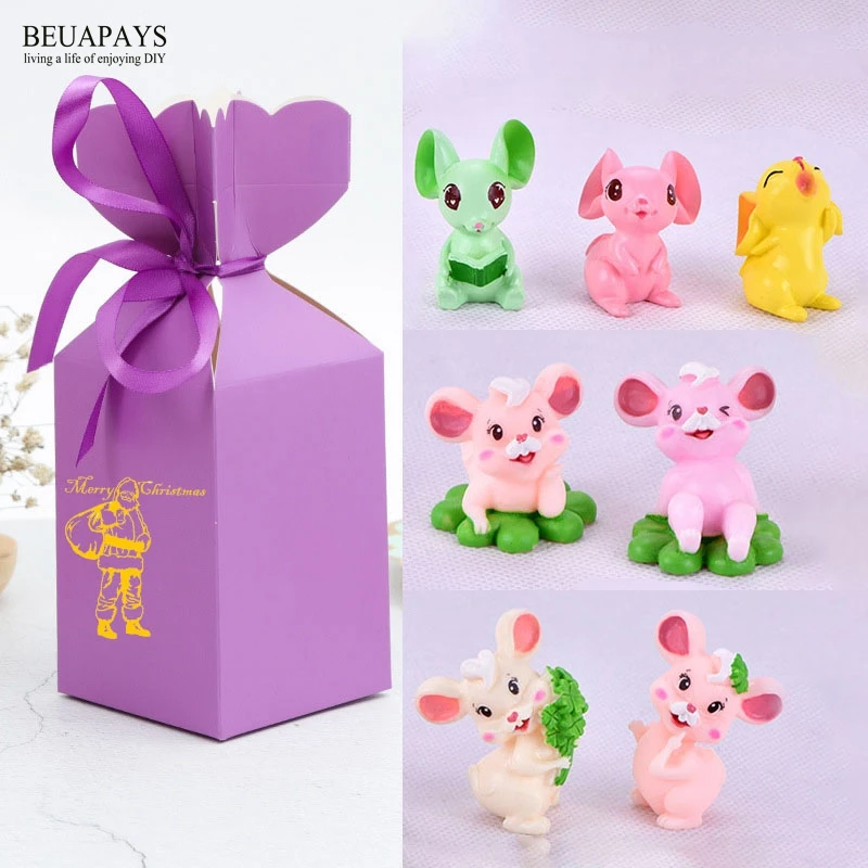 1 Набор рождественских подарочных коробок набор Счастливого Рождества Нового