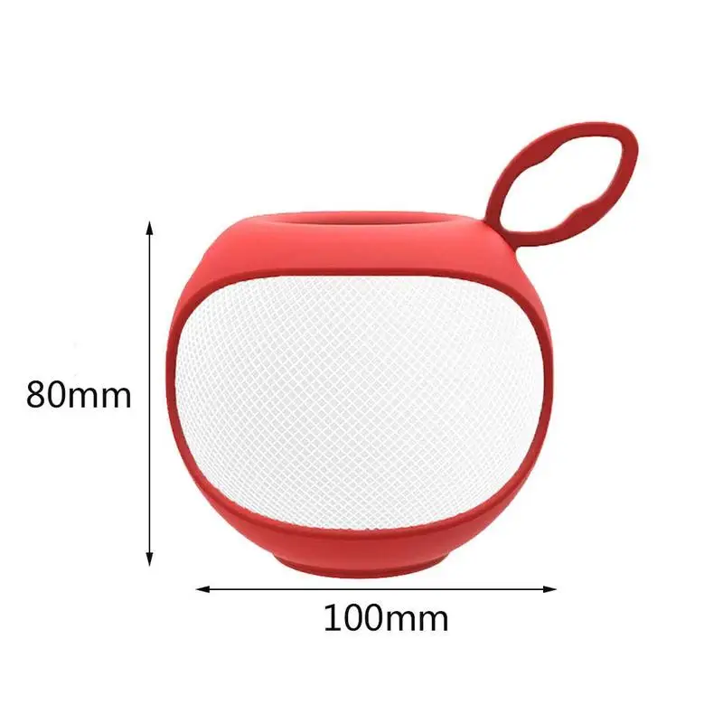 

Silicone Protective Cover Case For HomePod mini Speaker Accessories Sleeve Storage Anti-Fingerprint Bag Protective B0H1