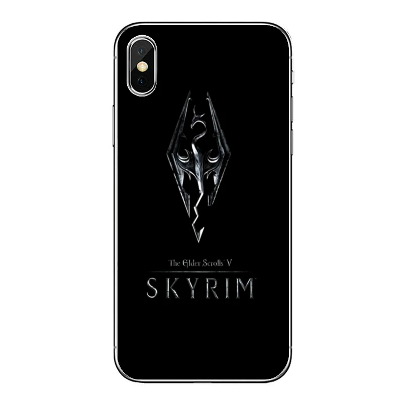 Аксессуары чехол для телефона Xiaomi Redmi Note 8 7 6 5A 4 Pro 7A K20 6A 4A 4X 5 Plus S2 новый логотип Skyrim |