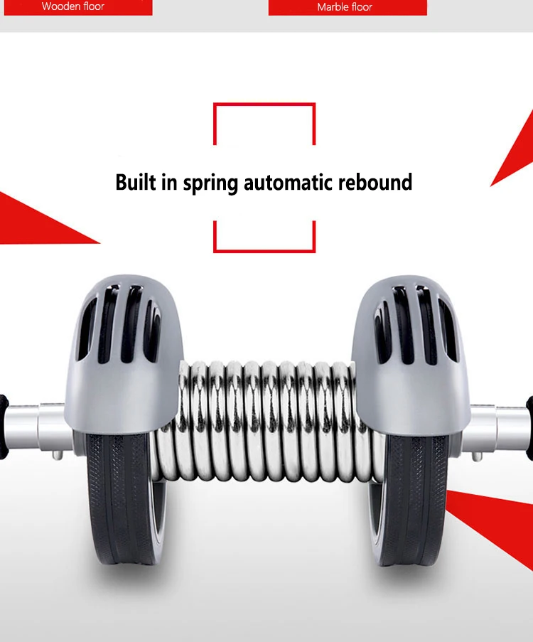 Колесо брюшного пресса упругий силовой ролик немой фитнес оборудование для