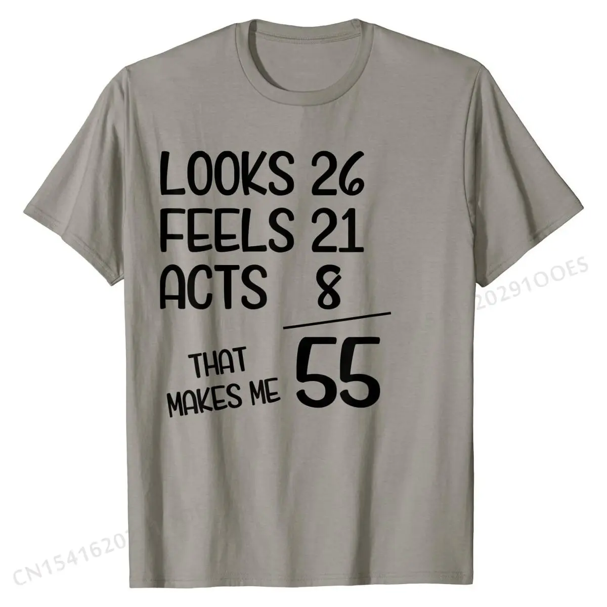 

Funny 55th Birthday Gift 55 Years old Born in 1965 T-Shirt Gift T Shirt Cotton Men T Shirts Gift On Sale