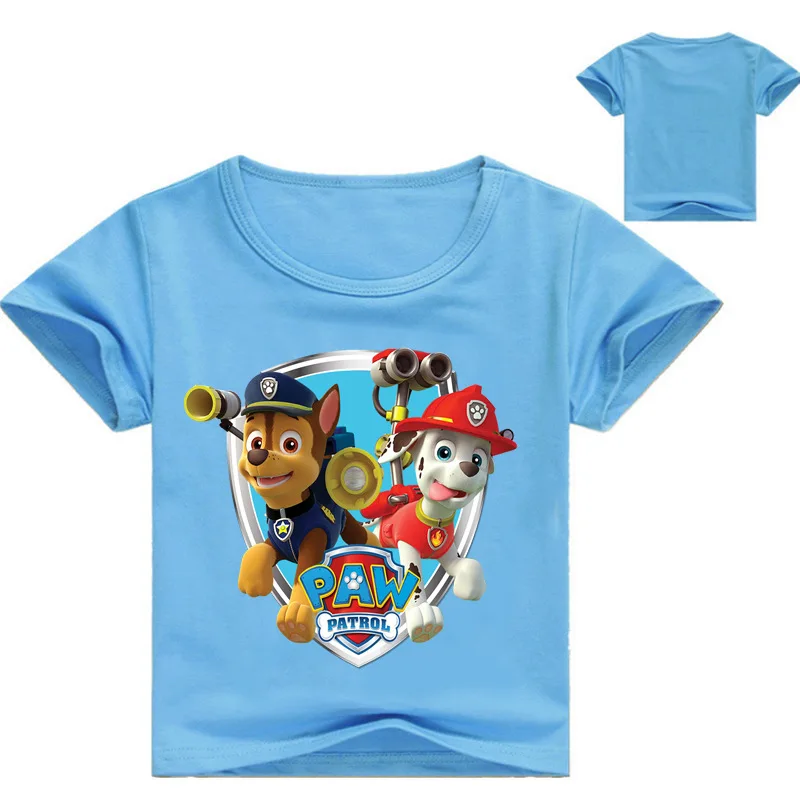 Одежда для мальчиков и девочек Щенячий патруль новая детская одежда милая