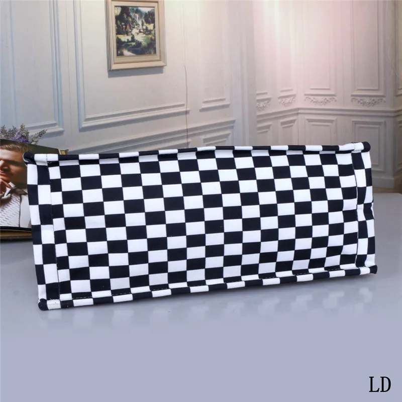 

Tote bag brand designer logo female bag tote bag fashion all-match shoulder bag canvas embroidery stitching large-capacity handb